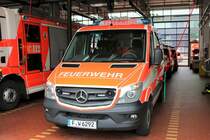 Neuer BF Frankfurt am Main Mercedes Benz Sprinter ELW C-Dienst am 10.03.18 in der Wache1 durch einen netten Feuerwehrmann durfte ich ein Foto machen