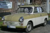 Ein Trabant P 50 im April 2017 in Dresden.