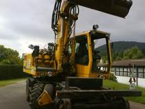 ein gelengen heits Foto von meinem ZW 900 Litronic liebherr in der nhe von Kusel.