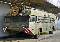Amphibien M2 (Schwimmschnellbrücke) der Pioniere in Bad Honnef - 08.02.2018