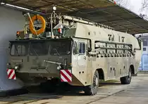 Amphibien M2 (Schwimmschnellbrücke) der Pioniere in Bad Honnef - 08.02.2018