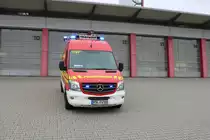 Feuerwehr Hofheim im Taunus Mercedes Benz Sprinter KLAF (Florian Hofheim 1-59) am 17.03.18 bei einen Fototermin 