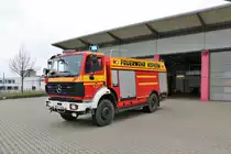 Feuerwehr Hofheim im Taunus Mercedes Benz TLF 24/50 (Florian Hofheim 1-24) am 17.03.18 bei einen Fototermin