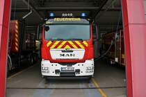 Main Taunus Kreis MAN TGS WLF1 (Florian Main-Taunus 2-66-2) ist in Hofheim Taunus stationiert. Am 17.03.18 bei einen Fototermin