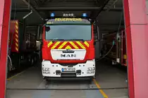 Main Taunus Kreis MAN TGS WLF1 (Florian Main-Taunus 2-66-2) ist in Hofheim Taunus stationiert. Am 17.03.18 bei einen Fototermin