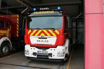 Main Taunus Kreis MAN TGS WLF1 (Florian Main-Taunus 2-66-2) ist in Hofheim Taunus stationiert. Am 17.03.18 bei einen Fototermin