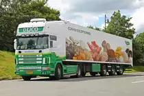 Scania 164L 480 V8 Topline mit Kühlsattel von Dijco. Breuna 07.07.2011