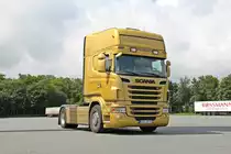 Scania R500 V8 Topline Sattelzugmaschine in Breuna. 17.07.2012