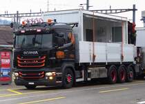 Scania R 500 in Aarberg am 15.03.2018