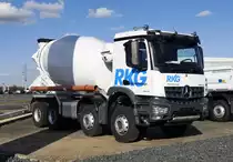 MB Arocs 3543 Betonmischer in Euskirchen - 13.03.2018