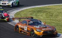 Mercedes-Benz AMG GT in der Blanckpain Cup, fotografiert am 26.08.2017.