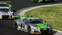 Audi R8 in der Blanckpain Cup, fotografiert am 26.08.2017.