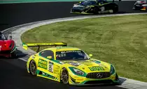 Mercedes-Benz AMG GT in der Blanckpain Cup, fotografiert am 26.08.2017.