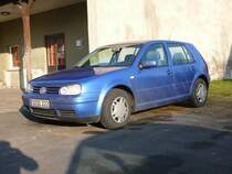 VW Golf IV, gesehen in 36100 Petersberg-Marbach