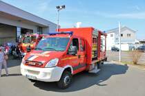 Feuerwehr Büdingen IVECO Daily GW-L (Florian Büdingen 1-64-1) am 15.04.18 beim Tag der offenen Tür 