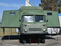 Ein Robur LO mit Stabskoffer im April 2018 im Luftfahrttechnischen Museum Rothenburg.