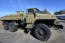 Die Ural 375 Tankwagen im April 2018 im Luftfahrttechnischen Museum Rothenburg.