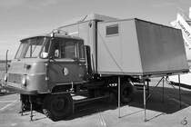 Ein Robur LO mit Stabskoffer im April 2018 im Luftfahrttechnischen Museum Rothenburg.