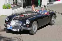 Ein MG MGA bei der 29. Viersener Oldtimer-Rallye am 27.05.2017