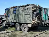 Ein Zil-131 KO Kofferfahrzeug im April 2018 im Flugplatzmuseum Cottbus.