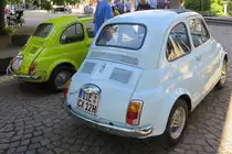 Fiat  nuovo 500  bei der 29. Viersener Oldtimer-Rallye am 27.05.2017 