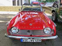 Triumph TR4A bei der 29. Viersener Oldtimer-Rallye am 27.05.2017 