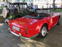 Triumph TR4A bei der 29. Viersener Oldtimer-Rallye am 27.05.2017 
