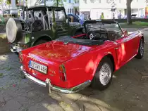 Triumph TR4A bei der 29. Viersener Oldtimer-Rallye am 27.05.2017 