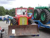 Ein seltener Dutra D4K mit Schiebeschild beim Bulldogtreffen 2007