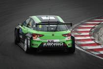Seat Leon Cupra (Rückansicht)  auf dem WTCR Rennen am 29.04.2018.