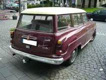 Heckansicht einer Borgward Isabella Combi des Modelljahres 1958. Oldtimertreffen Essen-Kettwig am 01.05.2018.