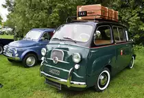 Fiat 600 Multipla 1964 „Frühlingserwachen“ der Oldtimer-Interessengemeinschaft Grenzland, am 1.5.2018. Geilenkirchener Sportpark Loherhof