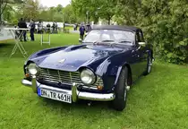 Triumph TR6, beim Oldtimertreffen der Oldtimer-IG Grenzland am 1.Mai 2018, Loherhof Geilenkirchen 