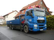 MAN TGS 26.360 am 05.02.2009 in 36100 Petersberg-Marbach