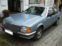 Vauxhall Royale Coupe A1. 1978 - 1982. Das Royale Coupe war das britische Schwesterfahrzeug des Opel Monza A1. Die Motorisierungen war kongruent zu den deutschen Modellen. Oldtimertreffen Essen-Kettwig am 01.05.2018.