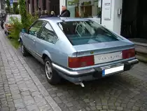 Heckansicht eines Vauxhall Royale Coupe. Oldtimertreffen Essen-Kettwig am 01.05.2018.