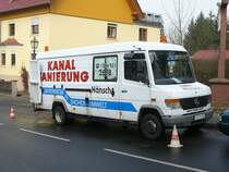MB Vario eines Kanalsanierers am 03.02.2009 in 36088 Hnfeld