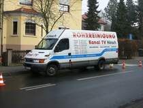 IVECO eines Kanalsanierers am 03.02.2009 in 36088 Hnfeld