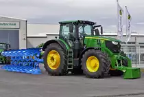 John Deere 6250 R bei Euskirchen - 10.03.2018