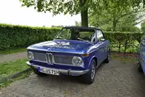  BMW-1602-Cabriolet (Typ BMW 114 C)beim „Frühlingserwachen“ der Oldtimer-Interessengemeinschaft Grenzland, am 1.5.2018. Geilenkirchener Sportpark Loherhof