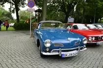 VW Karmann-Ghia (Typ 14), beim „Frühlingserwachen“ der Oldtimer-Interessengemeinschaft Grenzland, am 1.5.2018. Geilenkirchener Sportpark Loherhof