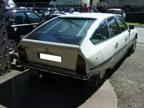 Heckansicht einer Ciroen CX Limousine. 1974 - 1991. Motorworld Historicar Duisburg am 05.05.2018.