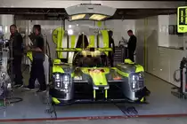 Enso CLM P1/01 Nismo, der LMP1-Privatmannschaft ByKolles,Fahrer: Oliver Webb, Dominik Kraihamer & Tom Dillmann beim Langstrecken-WM (FIA WEC) – Sechs Stunden von Spa-Francorchamps 5.Mai 2018 Aufnahme beim Pitwalke