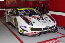 LM GTE Nr.70 AM, MR Racing, Ferrari 488 GTE, Fahrer: Ishikawa Motoaki, Olivier Beretta & Edward Cheever. Pitwalk Langstrecken-WM (FIA WEC) – Sechs Stunden von Spa-Francorchamps 5.Mai 2018,