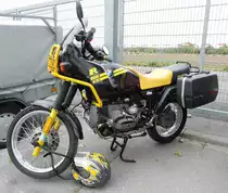 =BMW R 100 GS steht zum Verkauf bei der Veterama, 10-2017