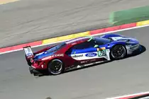Mitzieher vom LM GTE Nr.66 Pro, Chip Ganassi Racing, Ford GT, Stefan Mücke, Olivier Pla & Billy Johnson. Langstrecken-WM (FIA WEC) – Sechs Stunden von Spa-Francorchamps 5.Mai 2018
