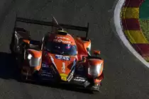 So langsam geht die Sonne in den Ardennen unter G-Drive Racing Oreca 07 (Gibson, Fahrer: Roman Alexandrowitsch Russinow, Jéan-Eric Vergne & Andrea Pizzitola. Langstrecken-WM (FIA WEC) – Sechs Stunden von Spa-Francorchamps 5.Mai 2018