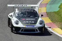 Nr.1, Xavier MAASSEN (NLD) Team DVB Racing, Porsche GT3 Cup 991,Rahmenprogramm der FIA WEC 6h Spa Francorchamp. Gemeinsames Rennen der Porsche GT3 Cup Challenge Benelux, und des Porsche Carrera Cup France am 5. Mai 2018