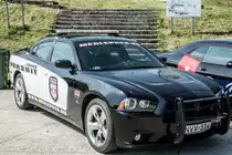 Dodge Charger R/T in  Polizei-Kleidung , fotografiert am 29.04.2018.