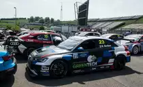 Audi RS3 Limousine WTCR am 29.04.2018.